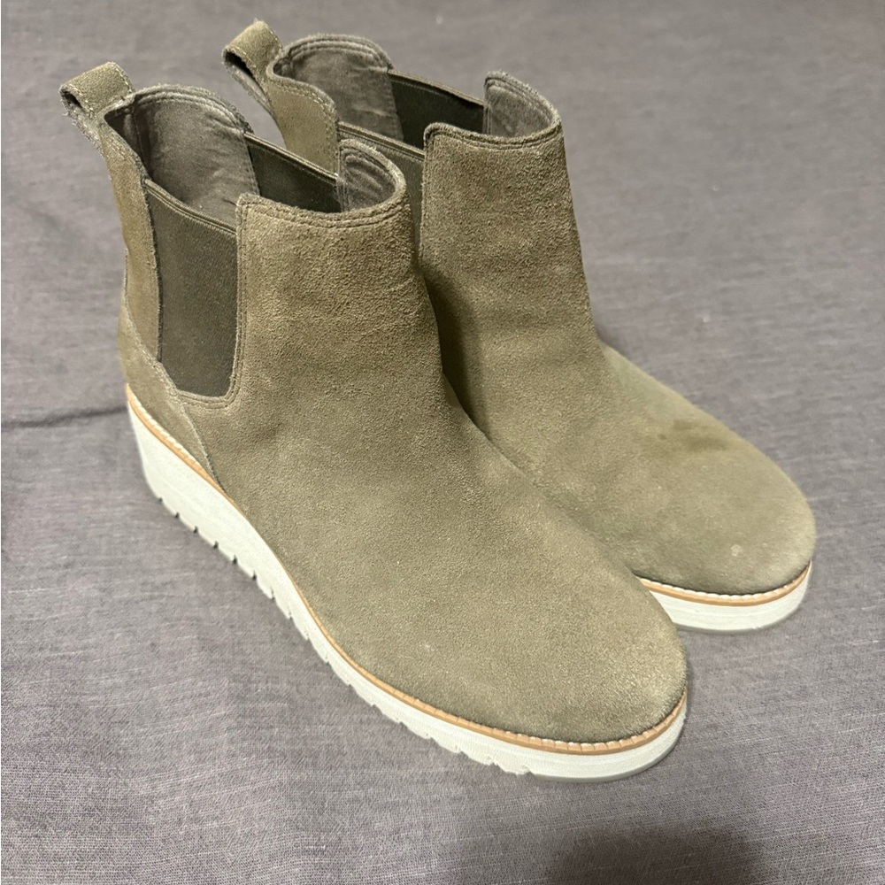 Cole Haan ZeroGrand Suede Ankle Boots